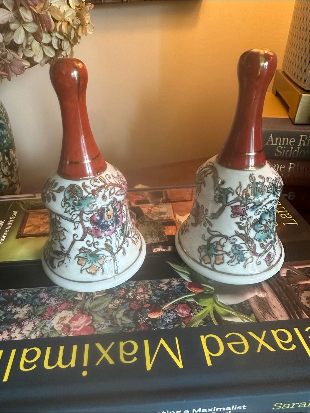 Vintage Chinese Bells Set Of 2